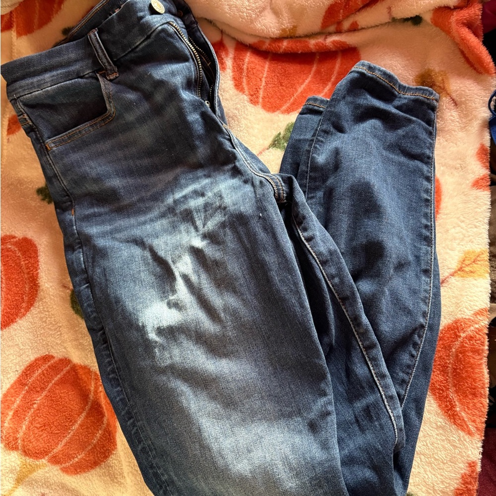 SOLD Curvy AE Blue Denim Jeans